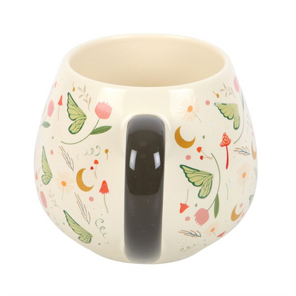 Fairy Folklore Print Rounded Mug