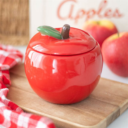 Apple Shaped Candle Jar