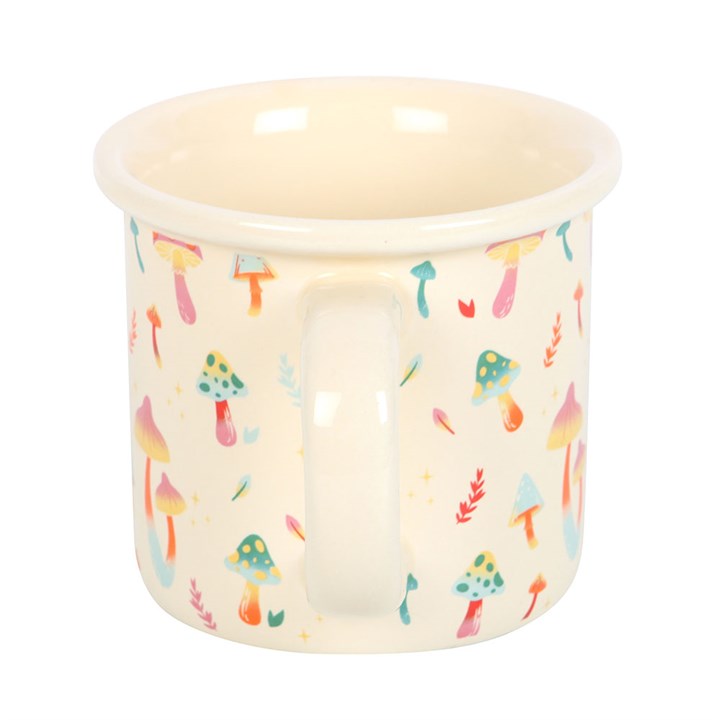 Funky Fungi Mushroom Print Mug