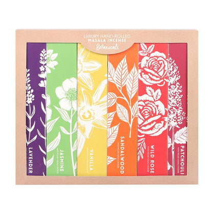 Aromatic Botanical Masala Incense Stick Variety Set